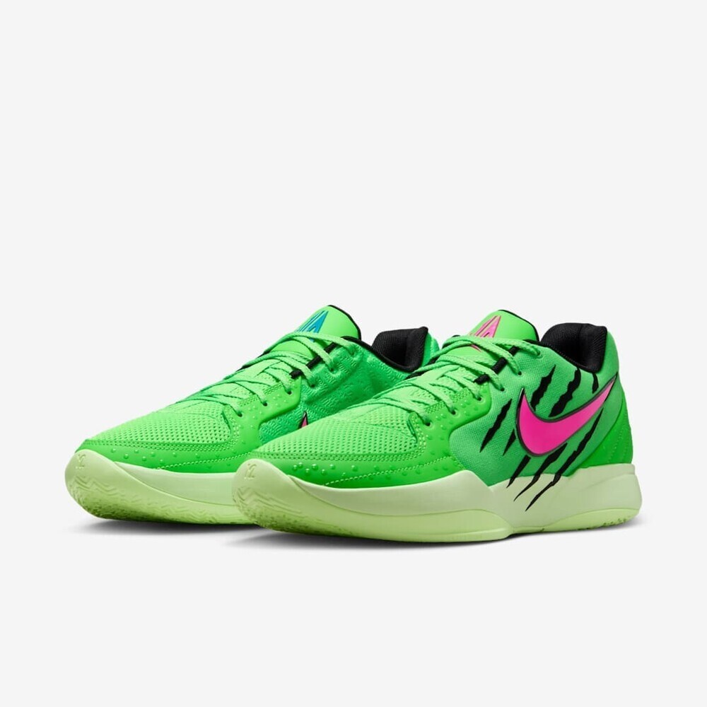 Nike Ja 2 NRG NY Scratch IB8235-300 Sneakers Mens Green Basketball Shoes TF8009